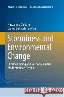Storminess and Environmental Change: Climate Forcing and Responses in the Mediterranean Region Diodato, Nazzareno 9789402406894 Springer