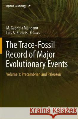 The Trace-Fossil Record of Major Evolutionary Events: Volume 1: Precambrian and Paleozoic Mángano, M. Gabriela 9789402414073