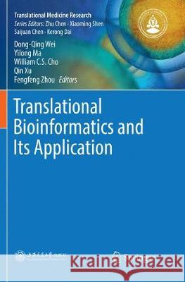 Translational Bioinformatics and Its Application  9789402414745 Springer