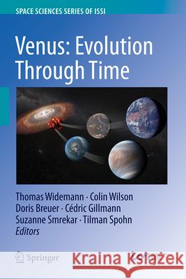 Venus: Evolution Through Time Thomas Widemann Colin Wilson Doris Breuer 9789402422696