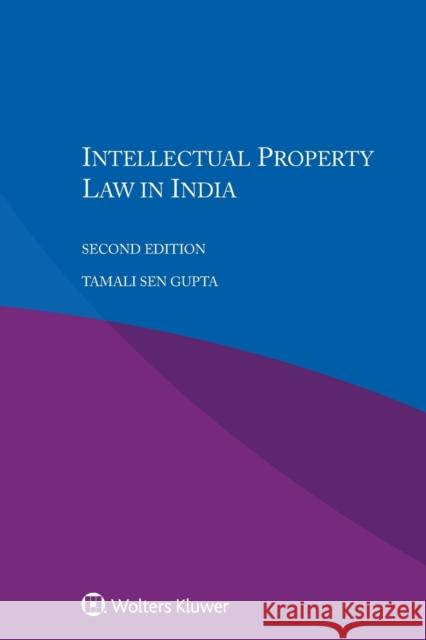 Intellectual Property Law in India Tamali Se 9789403500034 Kluwer Law International
