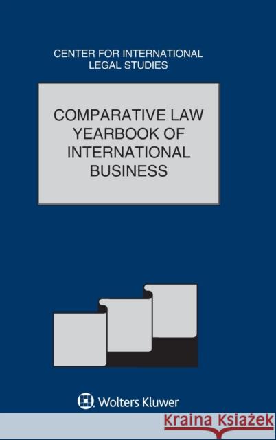Comparative Law Yearbook of International Business Christian Campbell 9789403513034 Kluwer Law International