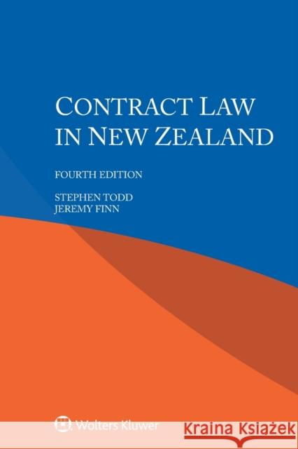 Contract Law in New Zealand Stephen Todd Jeremy Finn 9789403517728