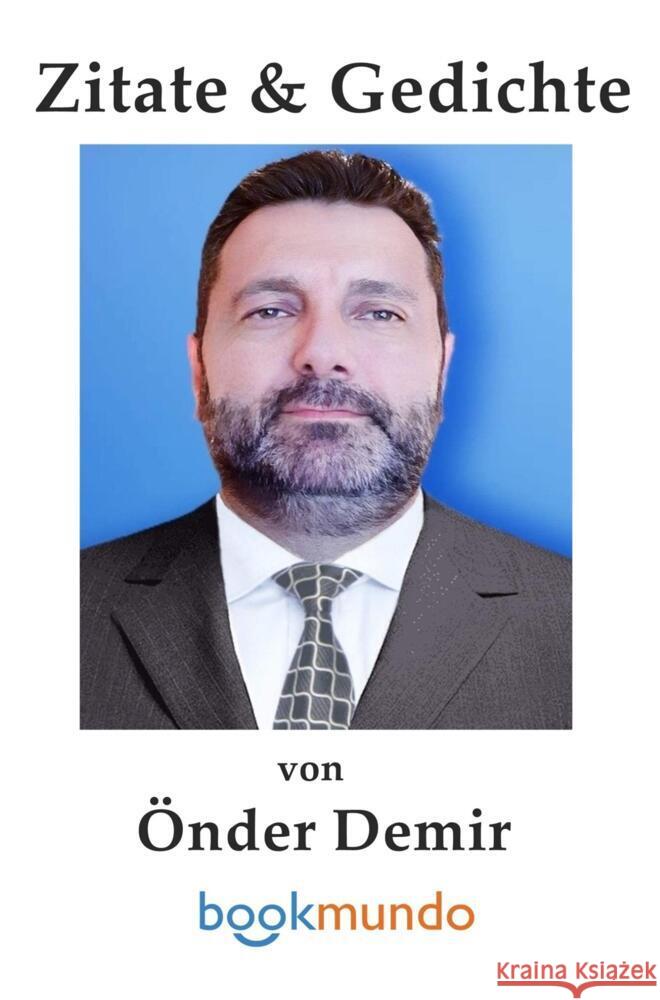 Zitate & Gedichte von Önder Demir Demir, Önder 9789403611600