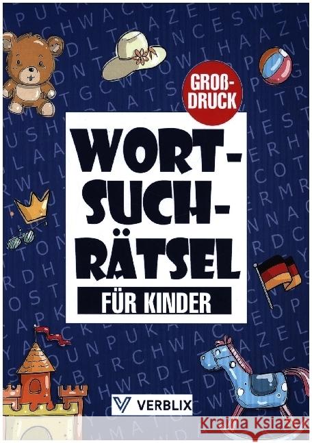 Wortsuchrätsel für Kinder Press, Verblix 9789403627953