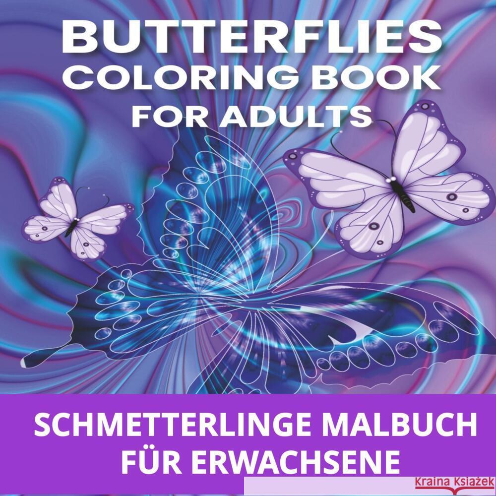 SCHMETTERLINGE  MALBUCH  FÜR  ERWACHSENE Hoffnung, Clara 9789403677057