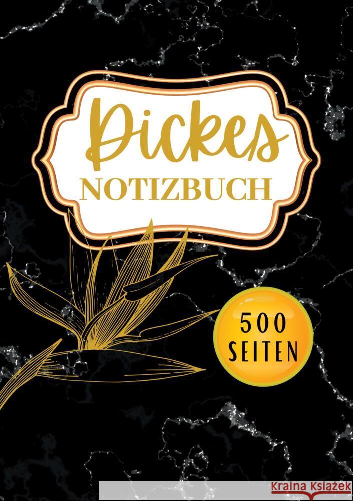 Dickes Notizbuch A5- 500 Seiten M. Keil, Sophie 9789403699127