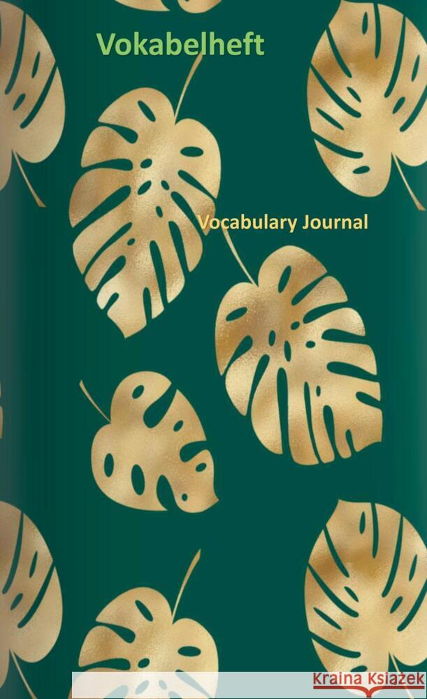 Vokabelheft 2 Spalten Vocabulary Journal A6 Wolfgang, Sabine 9789403711140