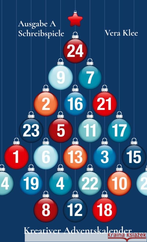 Kreativer Adventskalender Klee, Vera 9789403717333