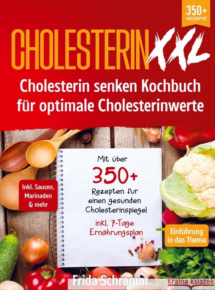 Cholesterin XXL - Cholesterin senken Kochbuch für optimale Cholesterinwerte Schramm, Frida 9789403721965