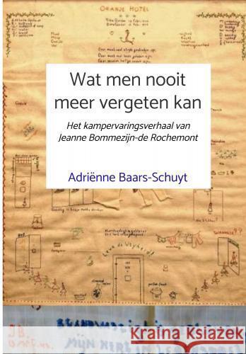 Wat men nooit meer vergeten kan Baars-Schuyt, Adriënne 9789403760032