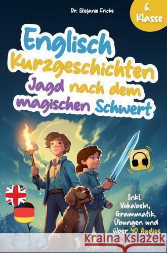 Englisch Kurzgeschichten 6. Klasse | Jagd nach dem magischen Schwert | Inkl. Vokabeln, Grammatik, Übungen & Audios | Von Didaktikern entwickelt Dr. Stefanie Fricke 9789403767574