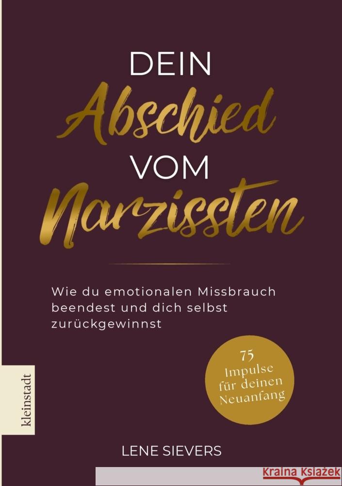 Dein Abschied vom Narzissten Lene Sievers 9789403814315