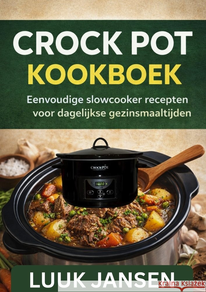 CROCK POT KOOKBOEK JANSEN, LUUK 9789403873602
