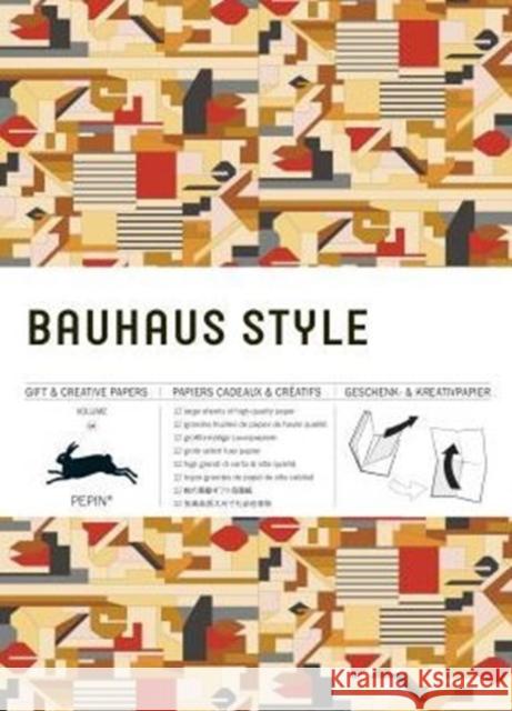 Bauhaus Style: Gift & Creative Paper Book: Vol. 64 Pepin Van Roojen 9789460090769 Pepin Press