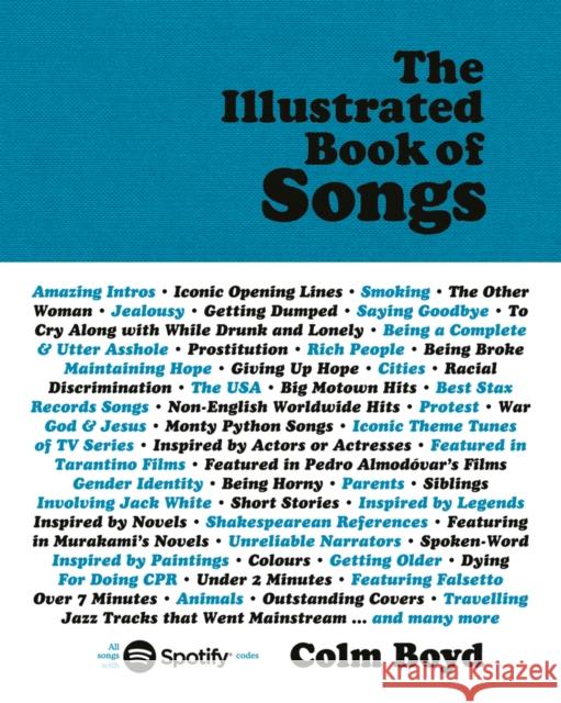 The Illustrated Book of Songs Colm Boyd 9789460582486 Luster Publishing