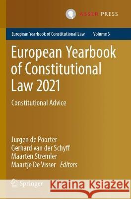 European Yearbook of Constitutional Law 2021  9789462655379 T.M.C. Asser Press