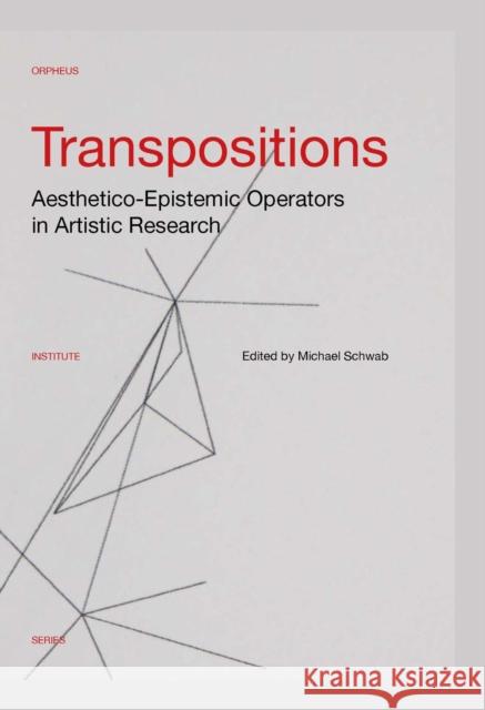 Transpositions: Aesthetico-Epistemic Operators in Artistic Research Michael Schwab   9789462701410 Leuven University Press