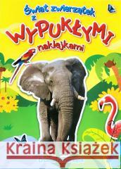Świat zwierzątek z naklejkami. Dzikie zwierzęta praca zbiorowa 9789464543278