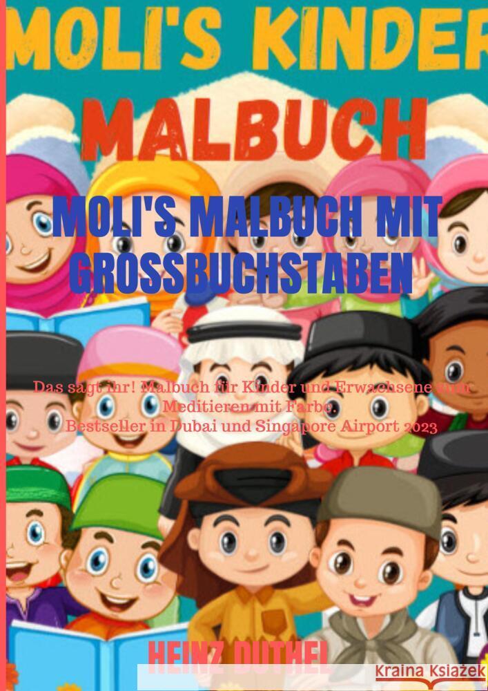 Moli's Malbuch mit Großbuchstaben Duthel, Heinz 9789464852615