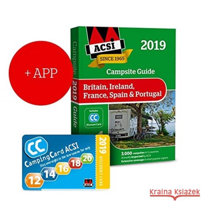 Campsite Guide + APP 2019  9789492023797 ACSI Publishing BV