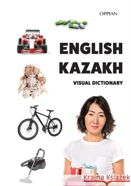 English-Kazakh Visual Dictionary Tuomas Kilpi 9789518771794 Oppian