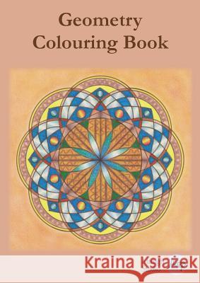 Geometry Colouring Book: Relaxing Colouring with Coloured Outlines and Appendix of Virtue Cards Musigfi Studio 9789527163016 Deltaspektri