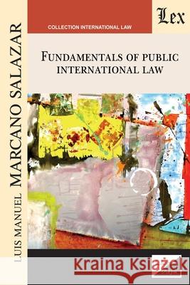 Fundamentals of Public International Law Luis Manuel Marcano Salazar 9789563927757 Ediciones Olejnik