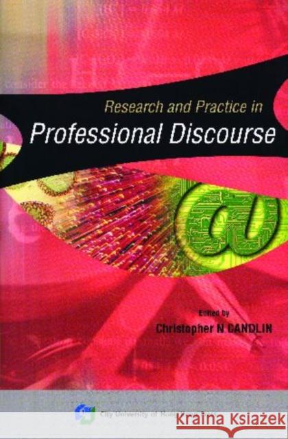 Research and Practice in Professional Discourse  9789629370718 City University of Hong Kong Press