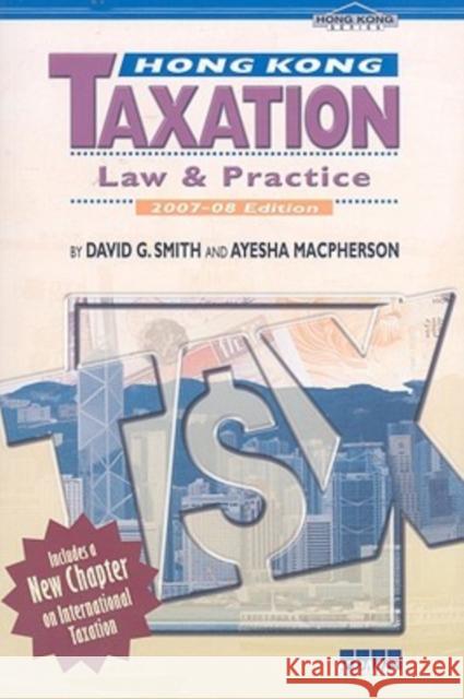 Hong Kong Taxation: Law and Practice Lau, Ayesha MacPherson 9789629963347