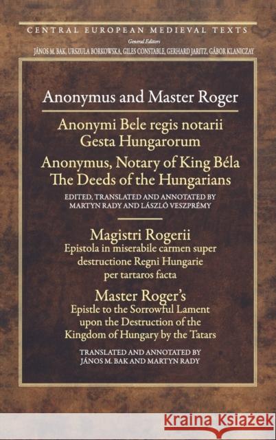 Anonymus and Master Roger Rady, Martyn 9789639776951