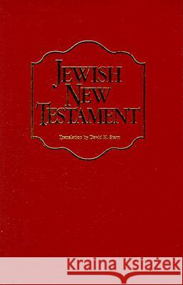 Jewish New Testament-OE David H. Stern 9789653590106 