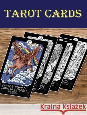 Tarot Cards: Adult Coloring Book Blush Design 9789655750379 Valcal Software Ltd