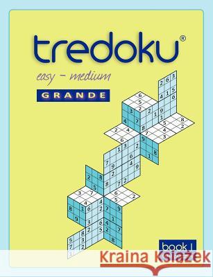 Tredoku Easy Medium Grande Book 1 Mindome Games 9789657471081