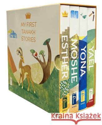 My First Tanakh Stories Set (4v): Moshe, Esther, Yona, Yael Shira Greenspan Rinat Gilboa 9789657812150 Koren Publishers