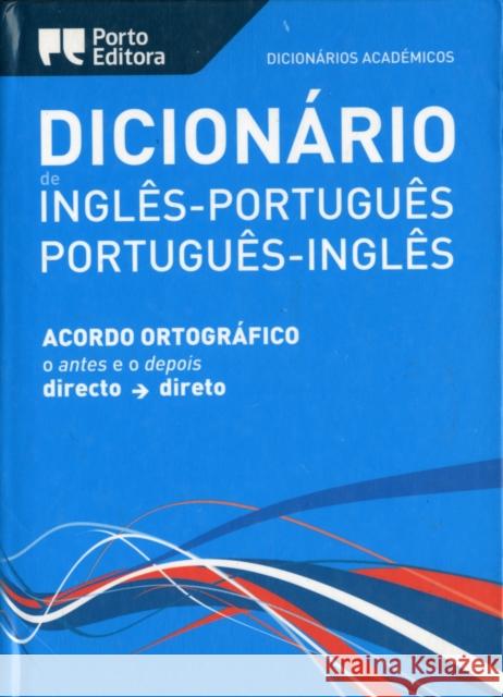 English-Portuguese & Portuguese-English Academic Dictionary Academicos 9789720015013 Porto Editora