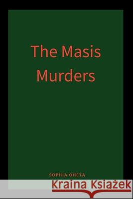 The Masis Murders Oheta Sophia 9789753540599 OS Pub