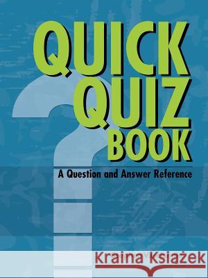 QUICK QUIZ BOOK A Question and Answer Reference Stephen Vasciannie 9789768184436 LMH Publishers