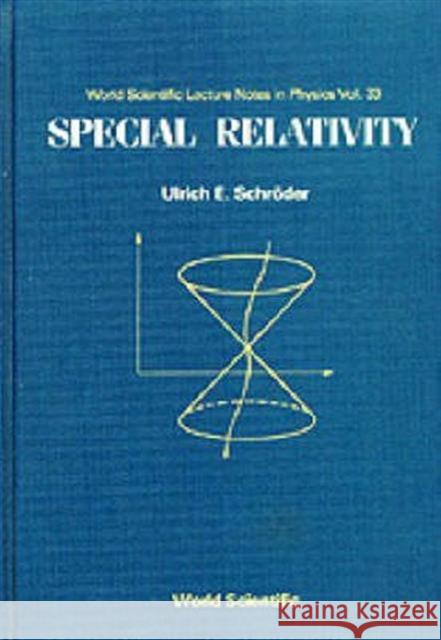 Special Relativity Ulrich E. Schroder 9789810200688