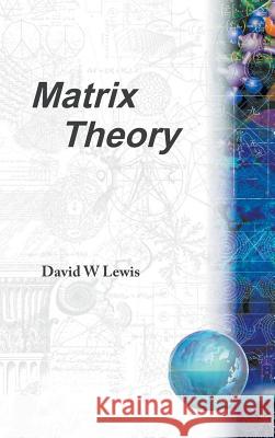 Matrix Theory  9789810206895 World Scientific Publishing Co Pte Ltd