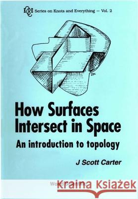 How Surfaces Intersect In Space: An Introduction To Topology J Scott Carter 9789810210502 World Scientific (RJ)