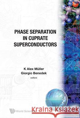 Phase Separation in Cuprate Superconductors - Proceedings of the Workshop Karl Alex Muller Giorgio Benedek 9789810212742