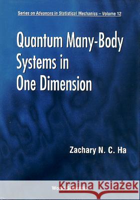 Quantum Many-body Systems in One Dimension  9789810222758 