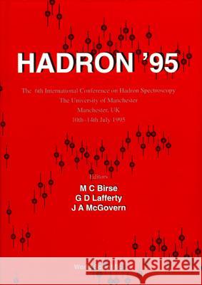 Hadron '95 - Proceedings of the 6th International Conference on Hadron Spectroscopy Michael C. Birse George D. Lafferty Judith Ann McGovern 9789810224684 World Scientific Publishing Company