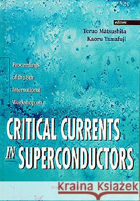 Critical Currents In Superconductors - Proceedings Of The 8th International Workshop Kaoru Yamafuji, Teruo Matsushita 9789810228583