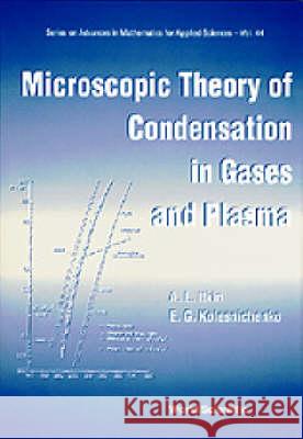 Microscopic Theory of Condensation in Gases and Plasma Itkin, Andrey 9789810229078 World Scientific Publishing Company