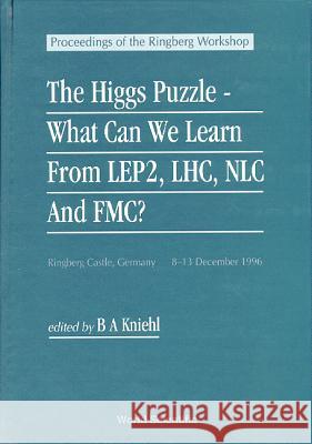 Higgs Puzzle, The: What Can We Learn From Lep2, Lhc, Nlc, And Fmc? - Proceedings Of The 1996 Ringberg Workshop Bernd A Kniehl 9789810232009 World Scientific (RJ)