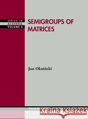 Semigroups of Matrices Howie, John M. 9789810234454 World Scientific Publishing Company