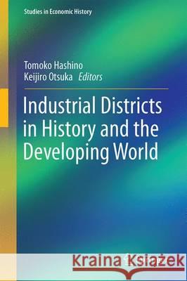 Industrial Districts in History and the Developing World Keijiro Otsuka Tomoko Hashino 9789811001819 Springer