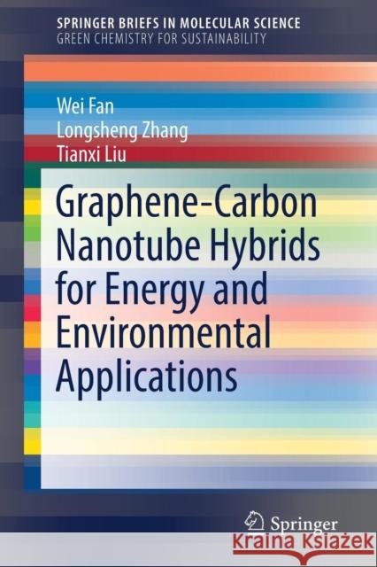 Graphene-Carbon Nanotube Hybrids for Energy and Environmental Applications Wei Fan Longsheng Zhang Tianxi Liu 9789811028021 Springer